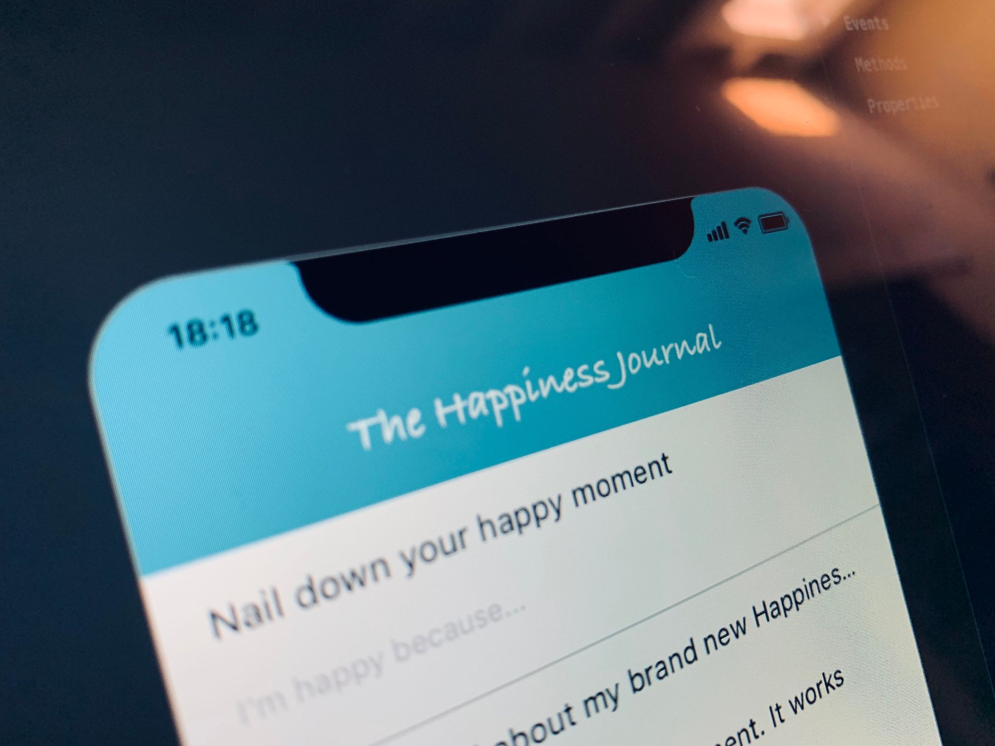 How to create a Happiness Journal app in Creo using SQLite