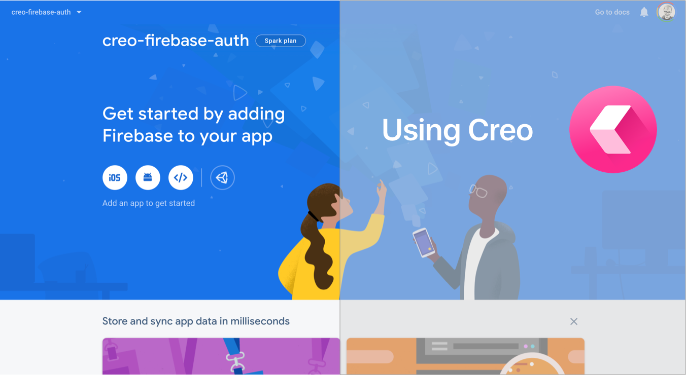 📽 How to Authenticate Your App to Firebase Using Creo (video)